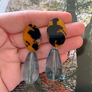 Touch of blue earrings